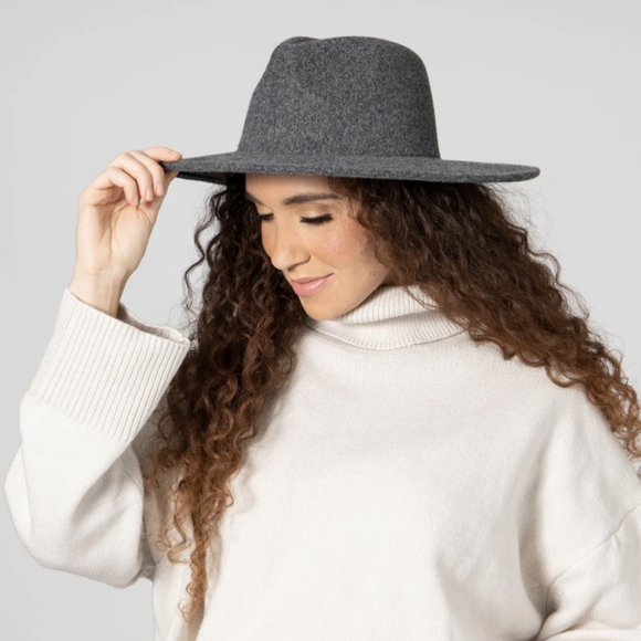 San Diego Hat Company Accessories - ⚡ FLASH SALE - Four Buttons by San Diego Hat Co. Fedora Hat